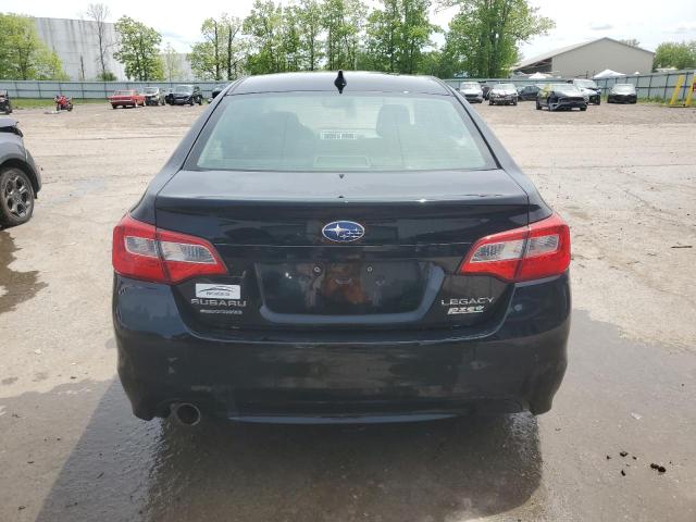  SUBARU LEGACY 2017 Чорний
