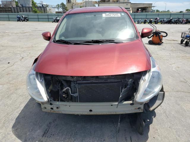  NISSAN VERSA 2018 Бордовий
