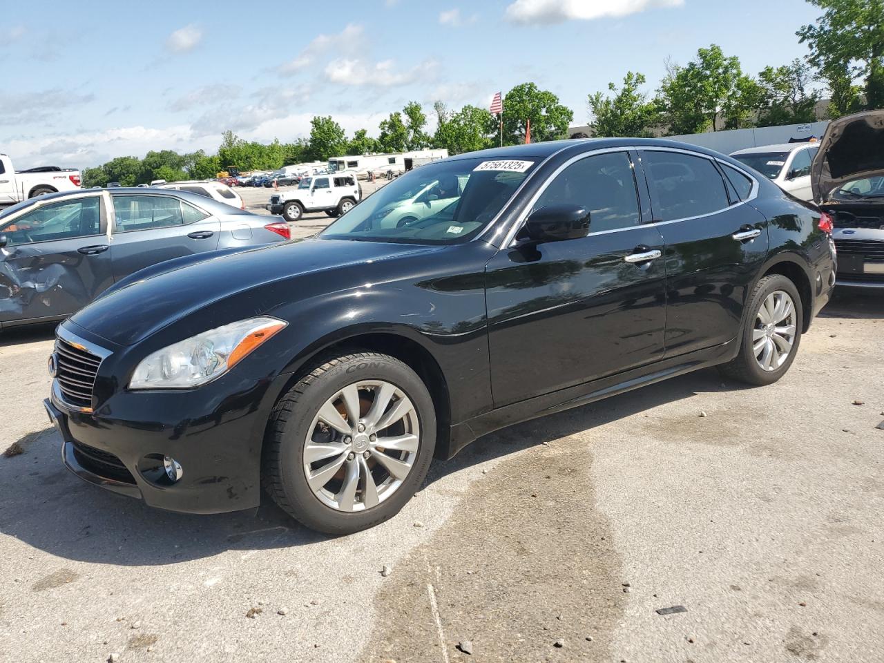 2013 Infiniti M37 X იყიდება Bridgeton-ში, MO - Hail