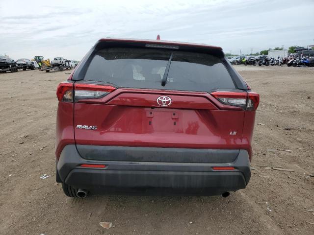  TOYOTA RAV4 2021 Красный