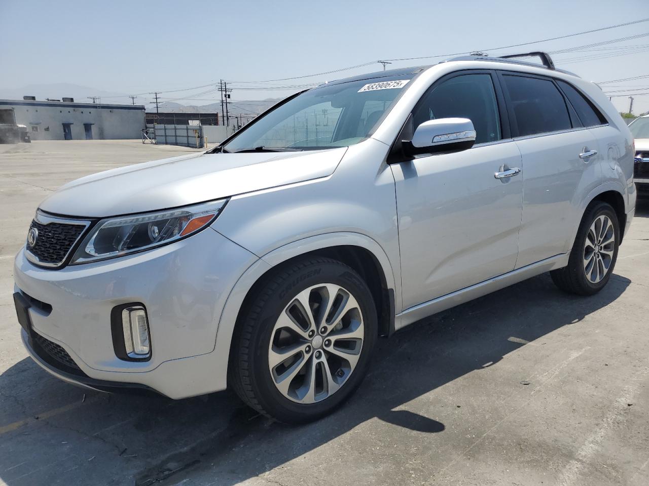 2014 Kia Sorento Sx იყიდება Sun Valley-ში, CA - Front End
