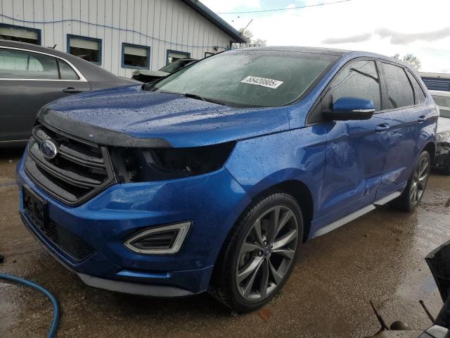  FORD EDGE 2018 Blue