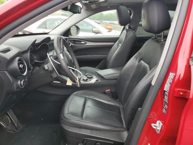  ALFA ROMEO STELVIO 2018 Czerwony