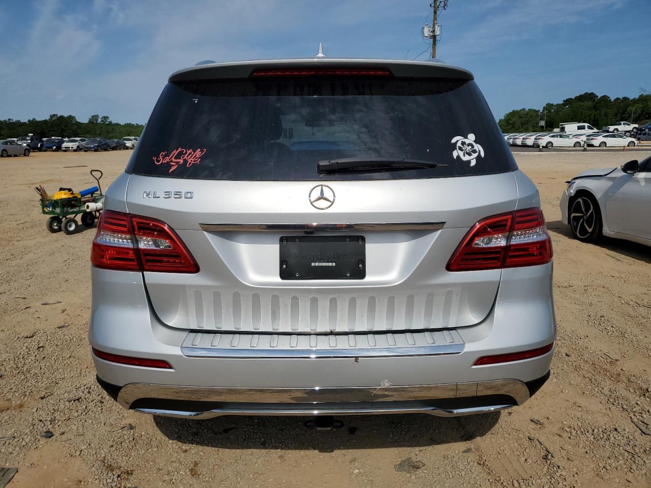 2015 Mercedes-Benz Ml 350 VIN: 4JGDA5JBXFA593473 Lot: 57655785