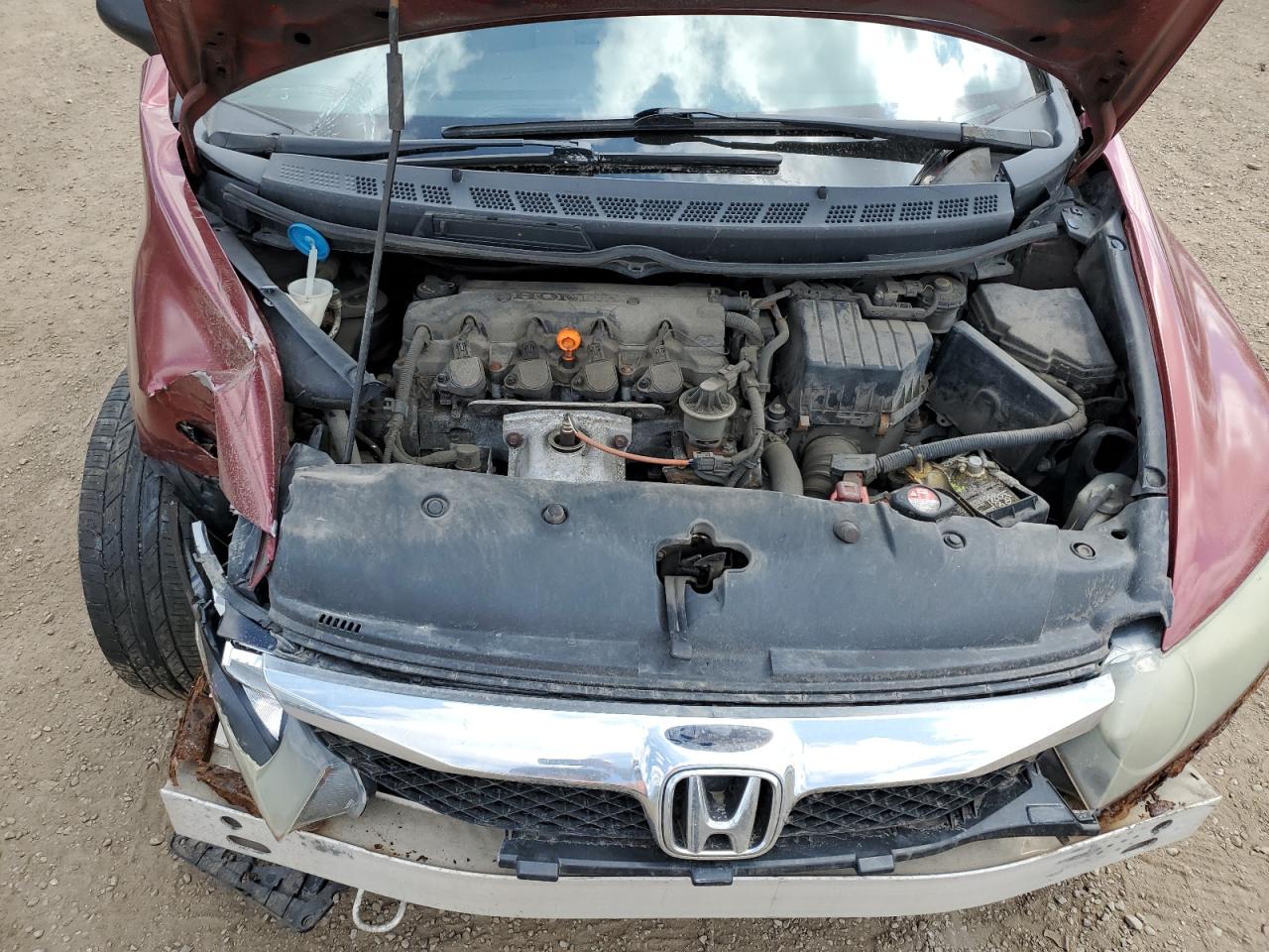 2009 Honda Civic Dx VIN: 2HGFA16239H017195 Lot: 57242105