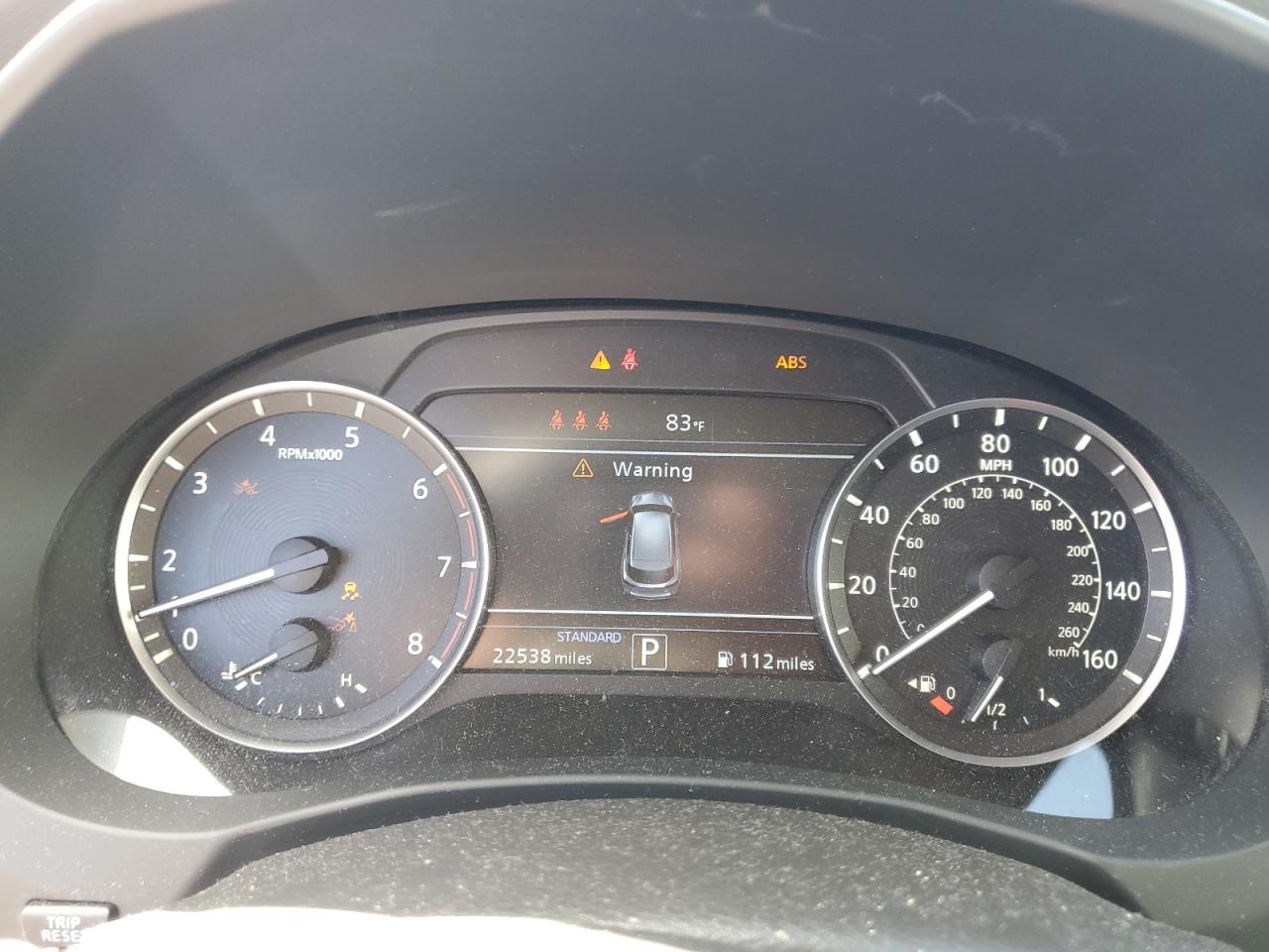 2022 Infiniti Qx50 Luxe VIN: 3PCAJ5BA6NF113786 Lot: 56567625