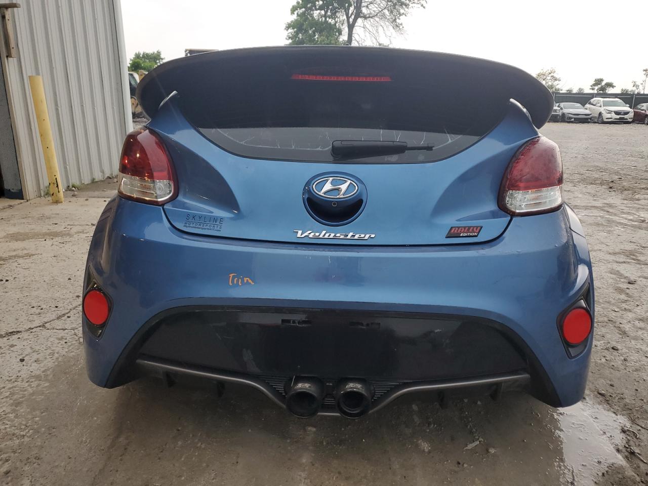 2016 Hyundai Veloster Turbo VIN: KMHTC6AE3GU250512 Lot: 57415575