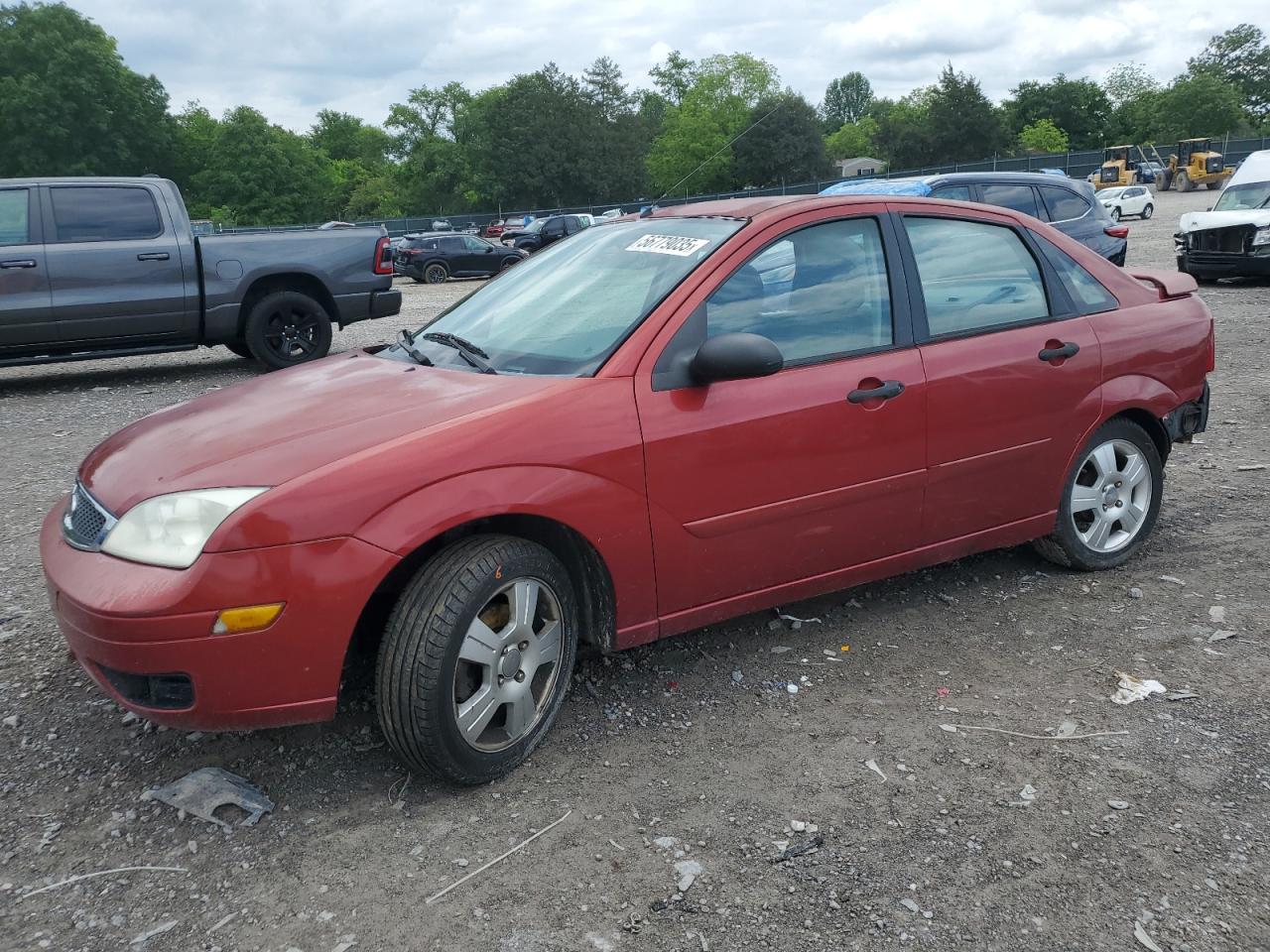 2005 Ford Focus Zx4 للبيع في Madisonville، TN - Side