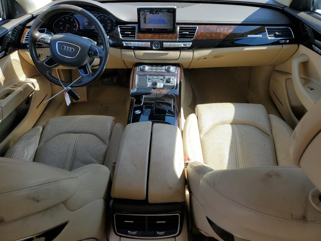2013 Audi A8 L Quattro VIN: WAURGAFD5DN024822 Lot: 56842795