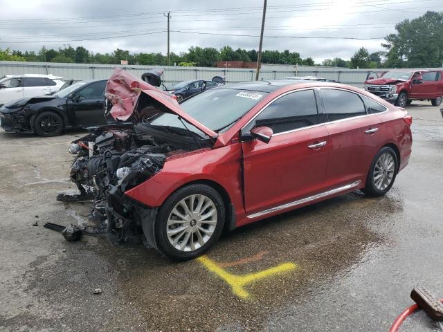  HYUNDAI SONATA 2015 Красный