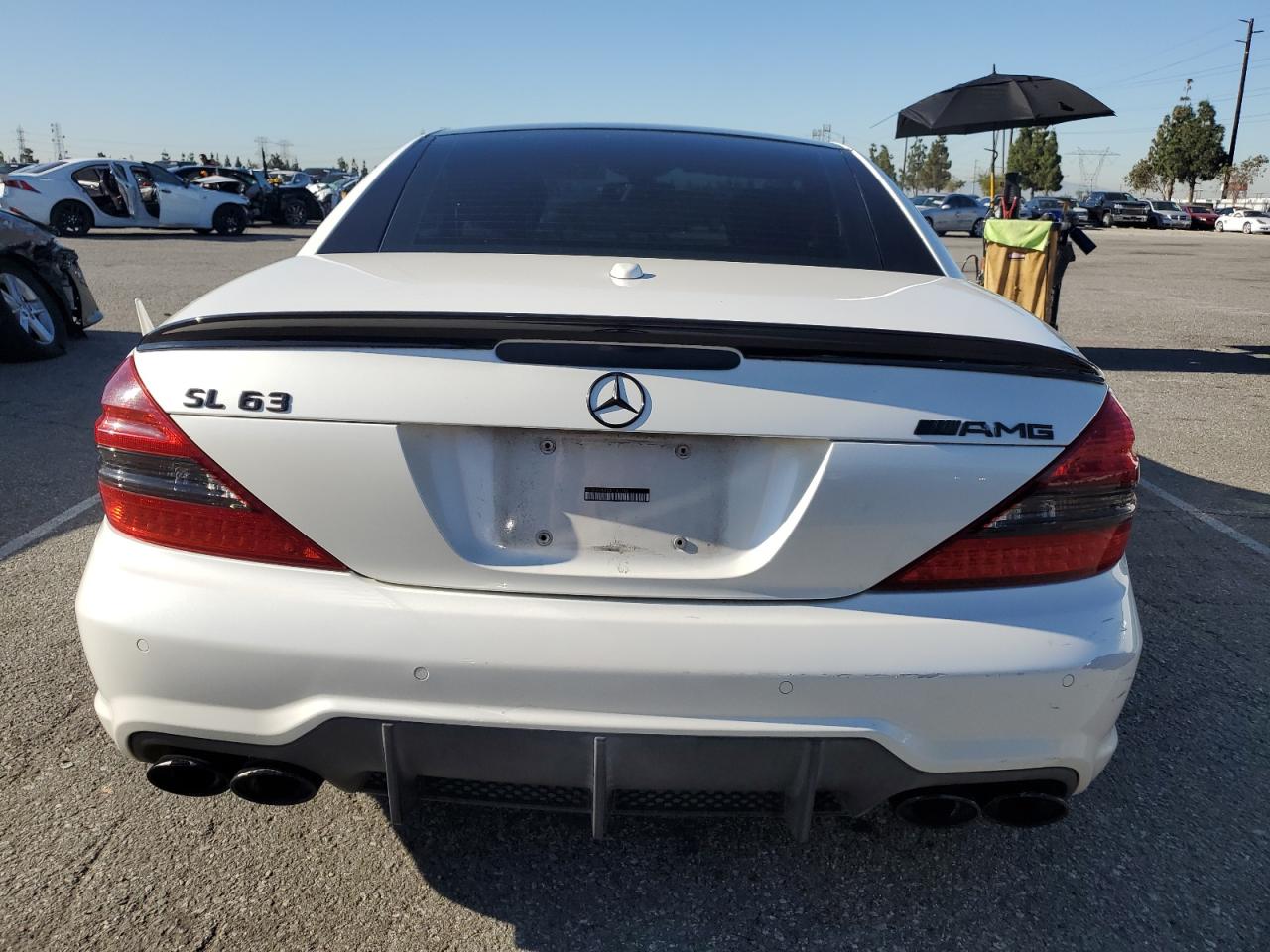 2011 Mercedes-Benz Sl 63 Amg VIN: WDBSK7AA2BF161192 Lot: 56569655