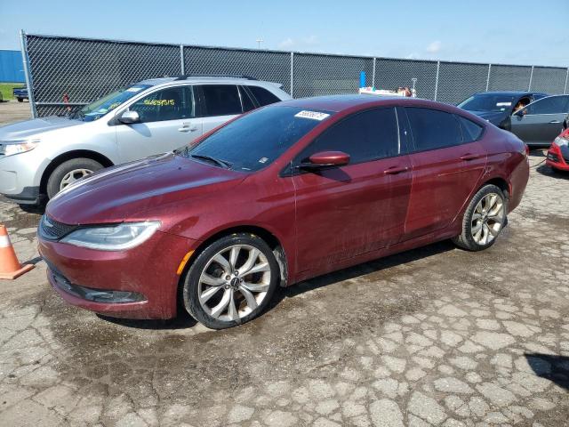 Sedans CHRYSLER 200 2015 Red