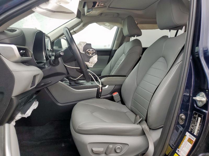  TOYOTA HIGHLANDER 2020 Синий