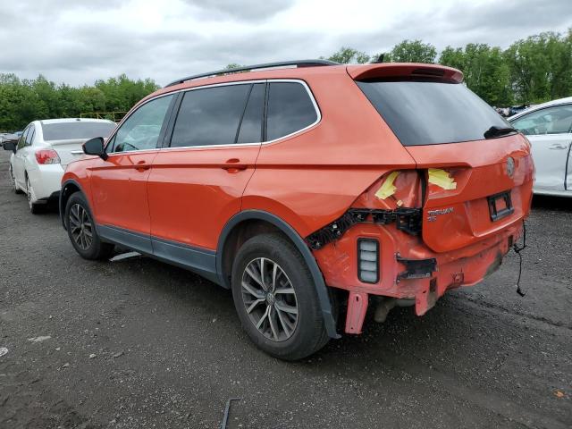  VOLKSWAGEN TIGUAN 2019 Оранжевый