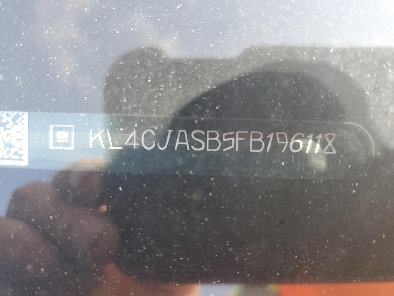 2015 Buick Encore VIN: KL4CJASB5FB196118 Lot: 57419075