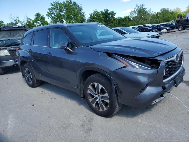  TOYOTA HIGHLANDER 2022 Серый