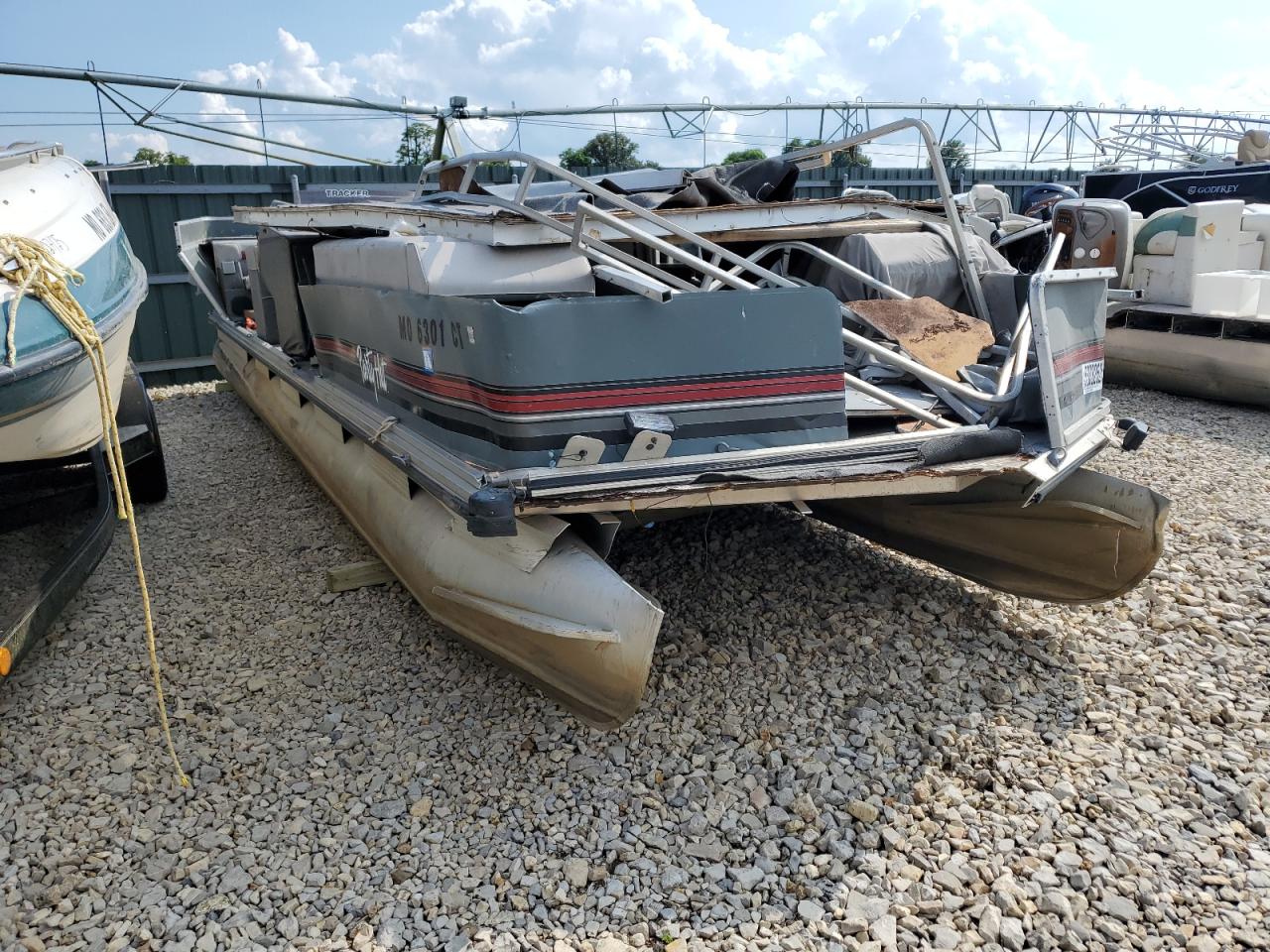 1990 Sun Tracker Partybarge en Venta en Sikeston, MO - All Over