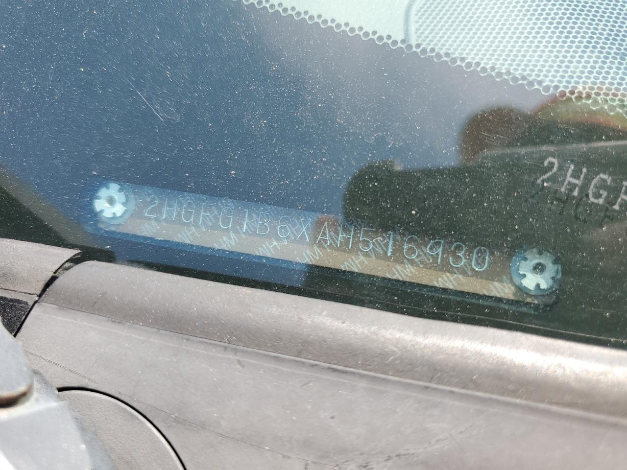 2010 Honda Civic Lx VIN: 2HGFG1B6XAH516930 Lot: 58043825