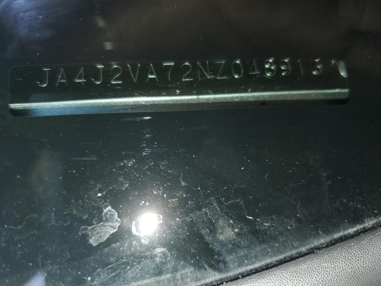 2022 Mitsubishi Outlander Sel VIN: JA4J2VA72NZ048913 Lot: 56689265