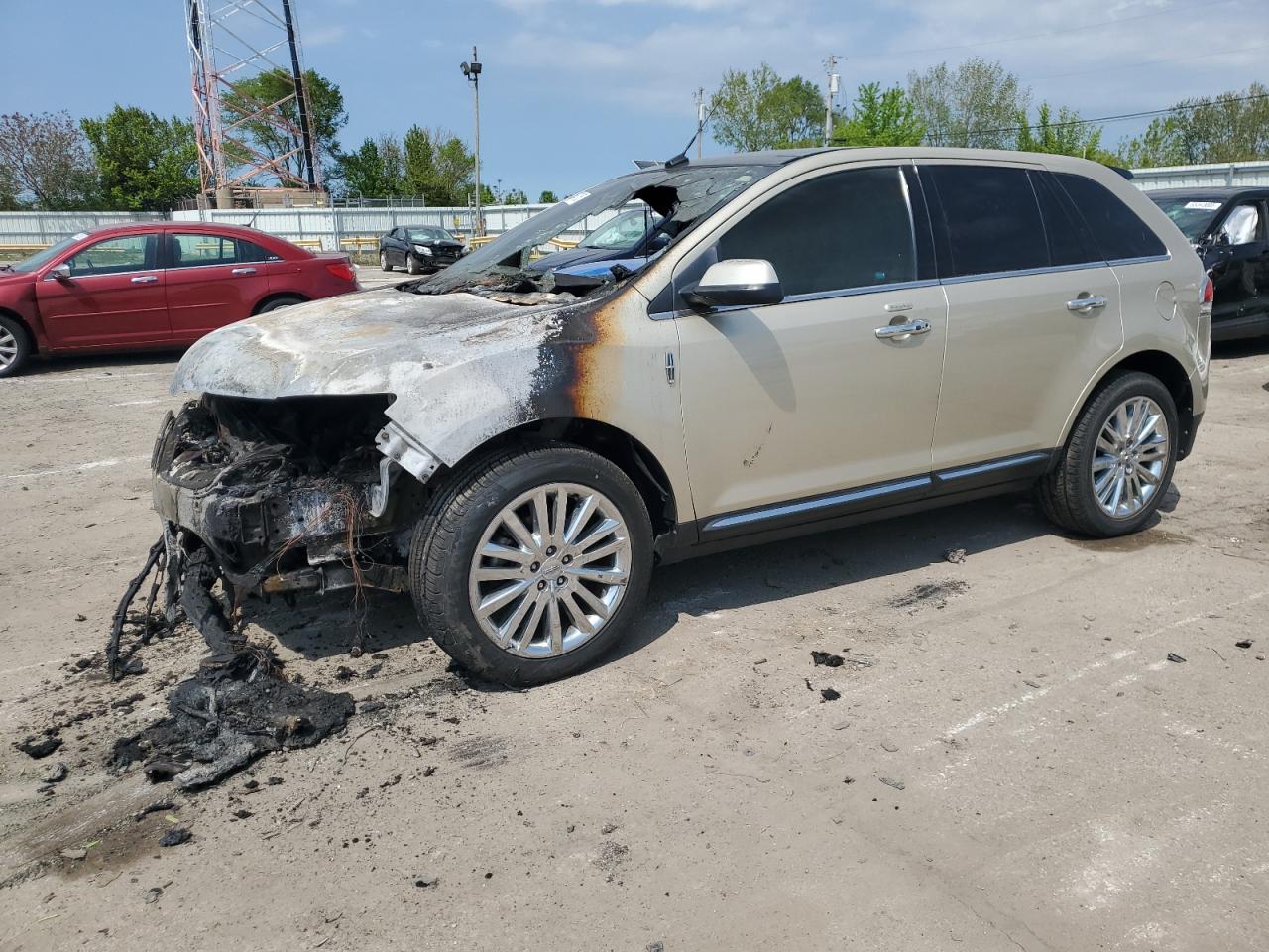 2011 Lincoln Mkx for Sale in Dyer, IN - Burn - Engine