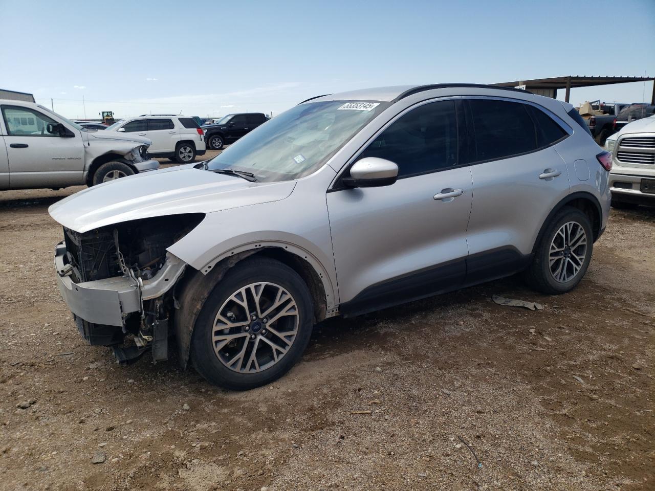 2020 Ford Escape Sel იყიდება Amarillo-ში, TX - Front End