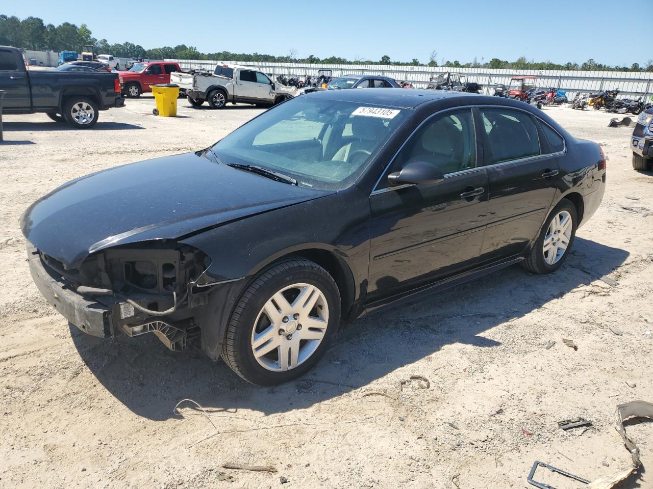 2012 Chevrolet Impala Lt zu verkaufen in Harleyville, SC - Front End