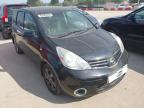 2010 NISSAN NOTE N-TEC for sale at Copart SANDY