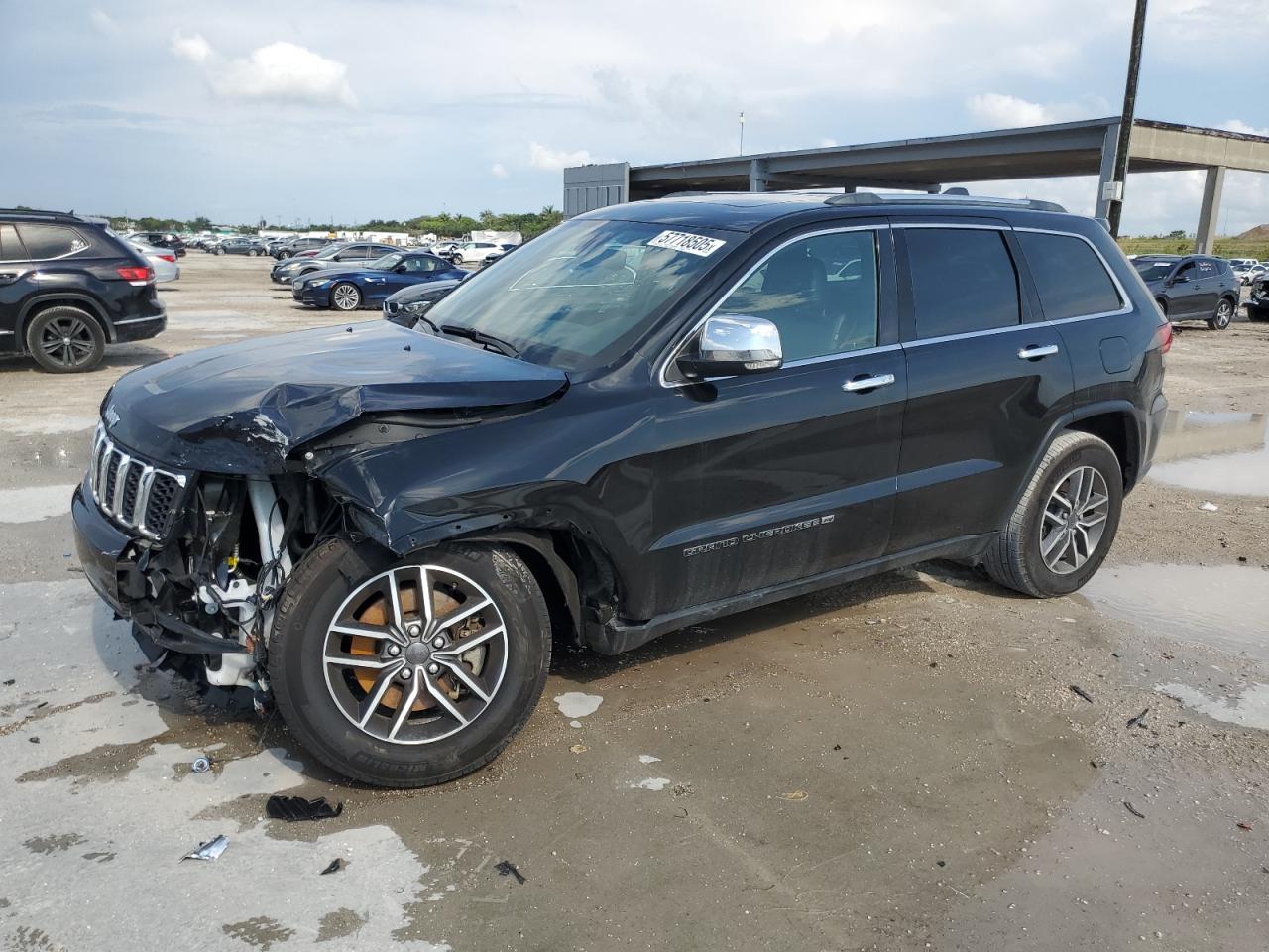 2022 Jeep Grand Cherokee Limited zu verkaufen in West Palm Beach, FL - Front End