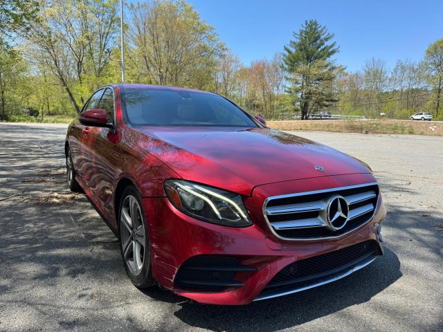  MERCEDES-BENZ E-CLASS 2019 Red