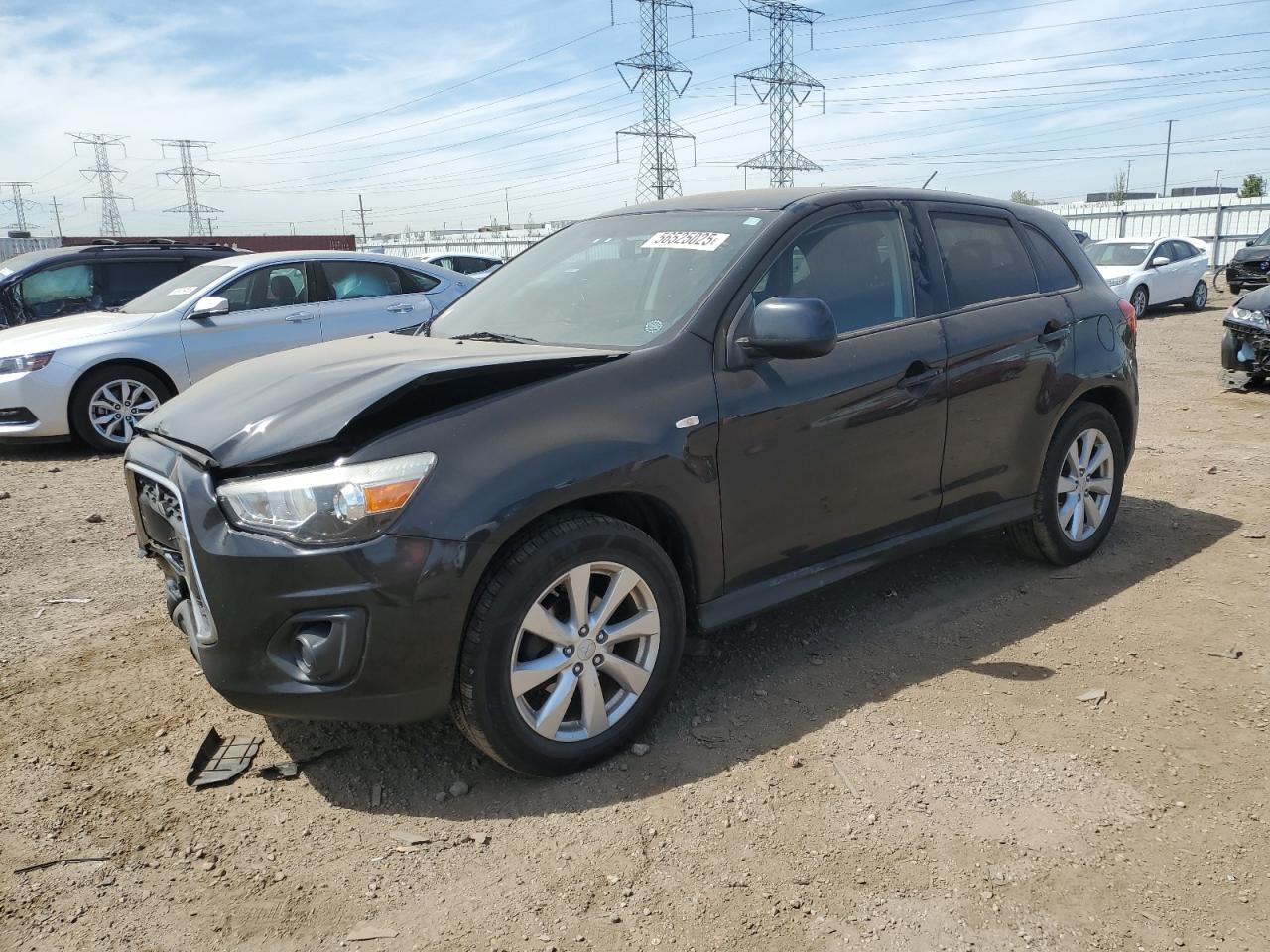 2013 Mitsubishi Outlander Sport Es for Sale in Elgin, IL - Front End