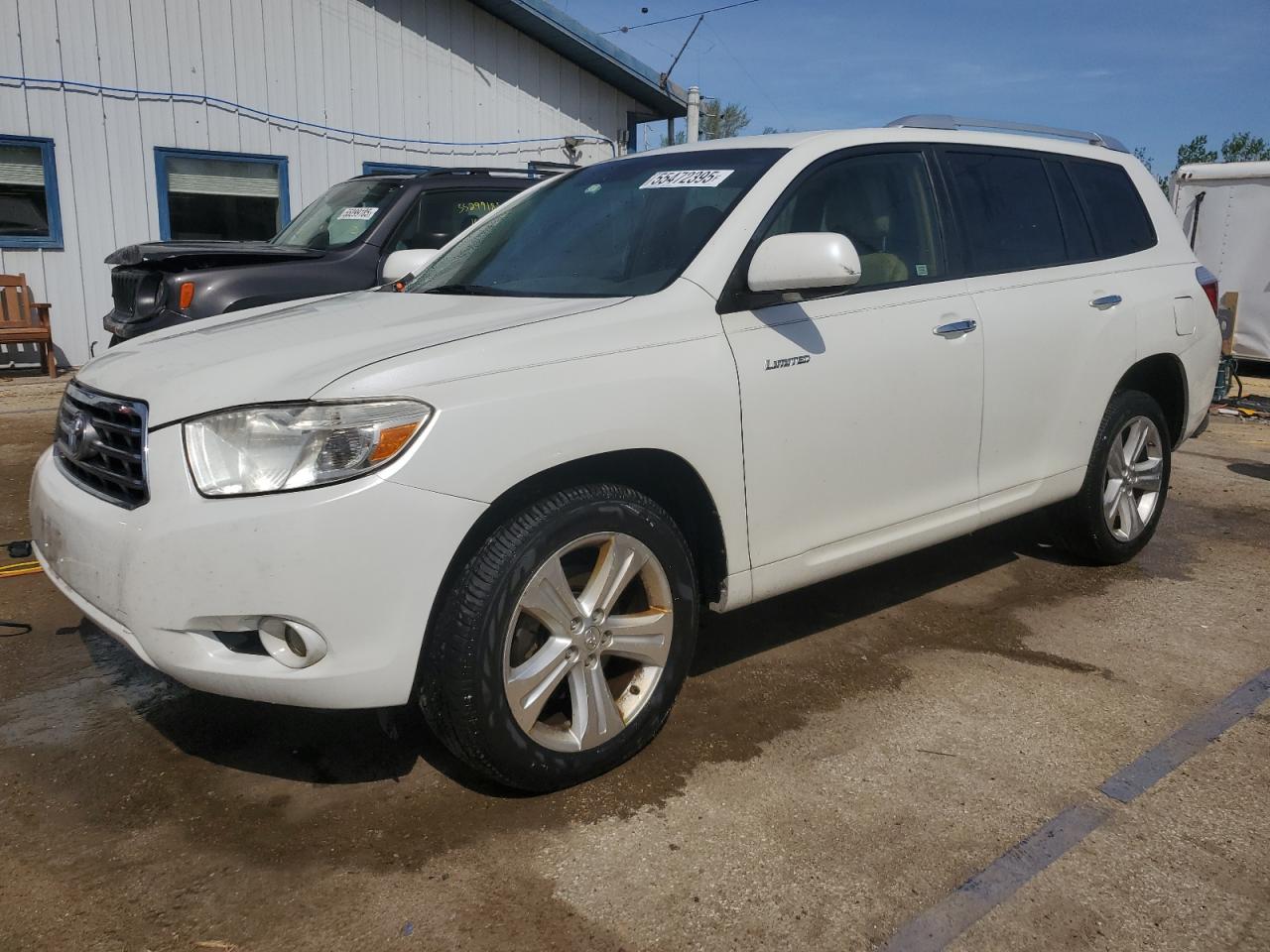 2010 Toyota Highlander Limited იყიდება Pekin-ში, IL - Front End