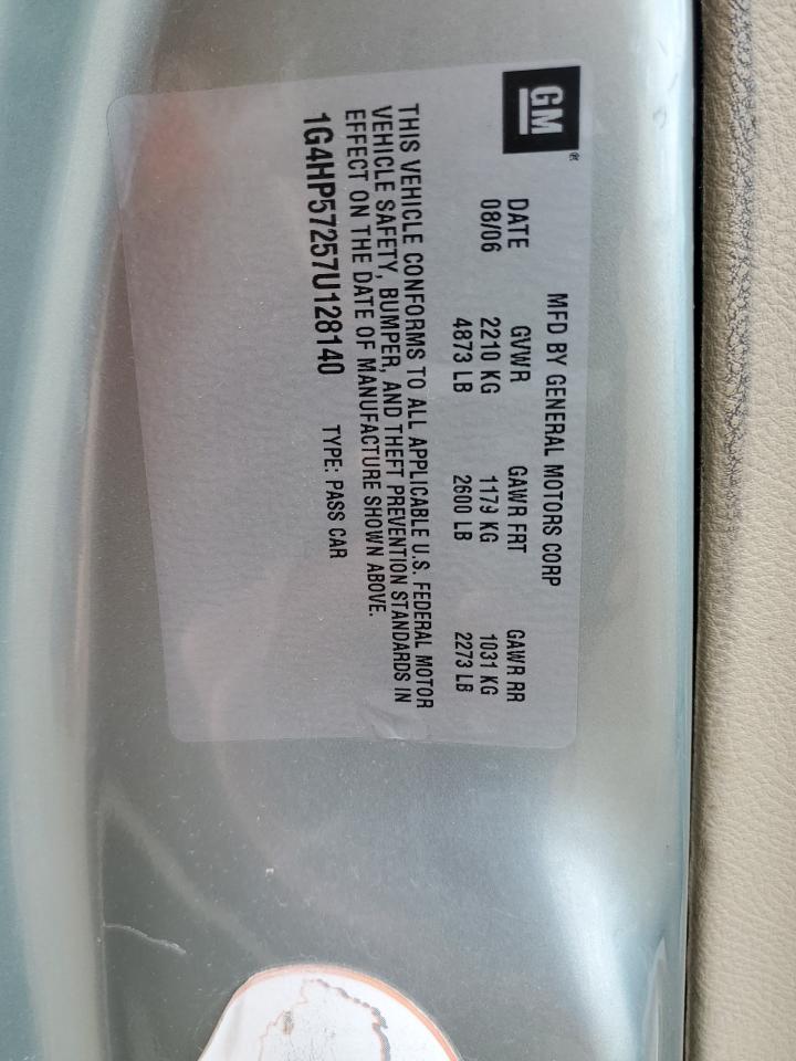 2007 Buick Lucerne Cx VIN: 1G4HP57257U128140 Lot: 57463485