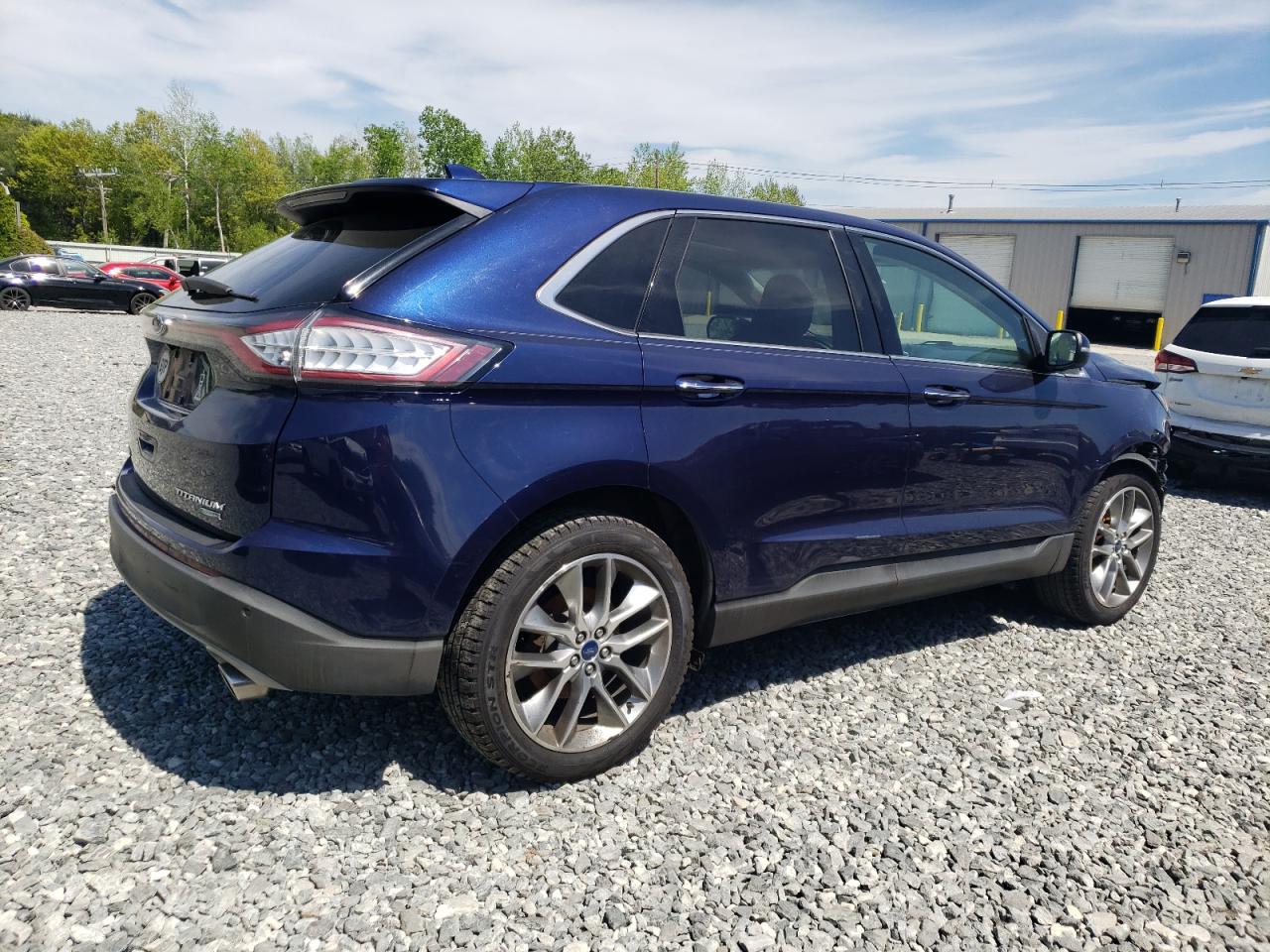 2016 Ford Edge Titanium VIN: 2FMPK4K99GBB69692 Lot: 57064415