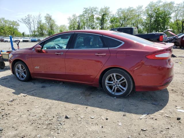 Sedans FORD FUSION 2016 Burgundy