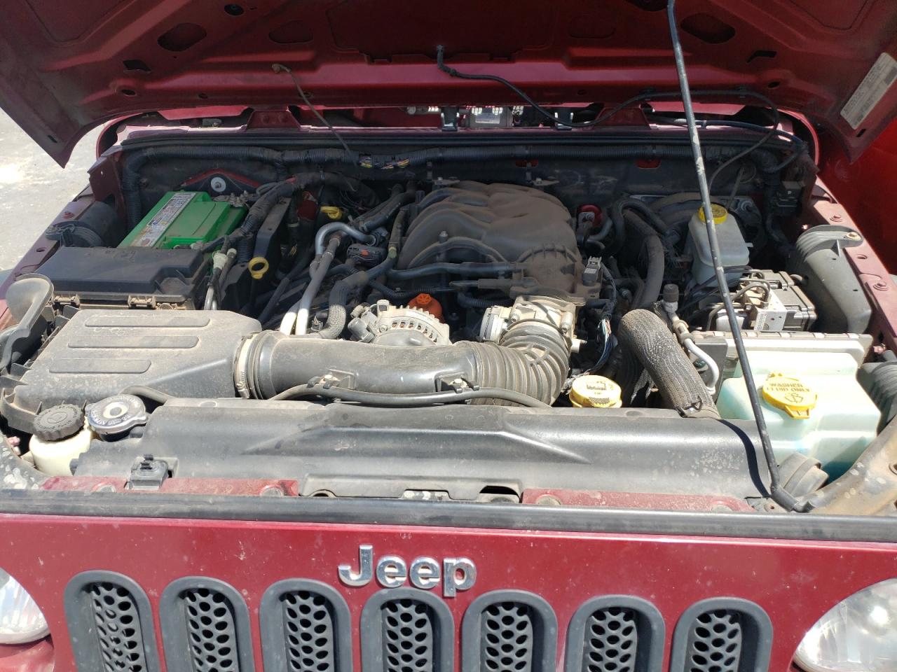 2012 Jeep Wrangler Sport VIN: 1C4GJWAG6CL114615 Lot: 55355045