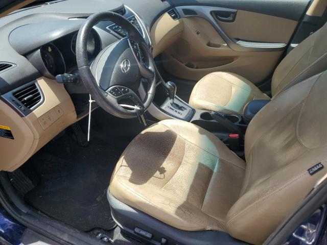 HYUNDAI ELANTRA 2013 Granatowy
