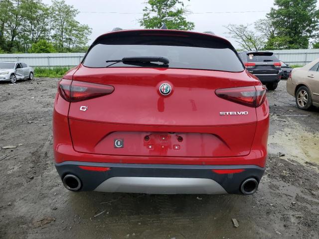  ALFA ROMEO STELVIO 2018 Czerwony