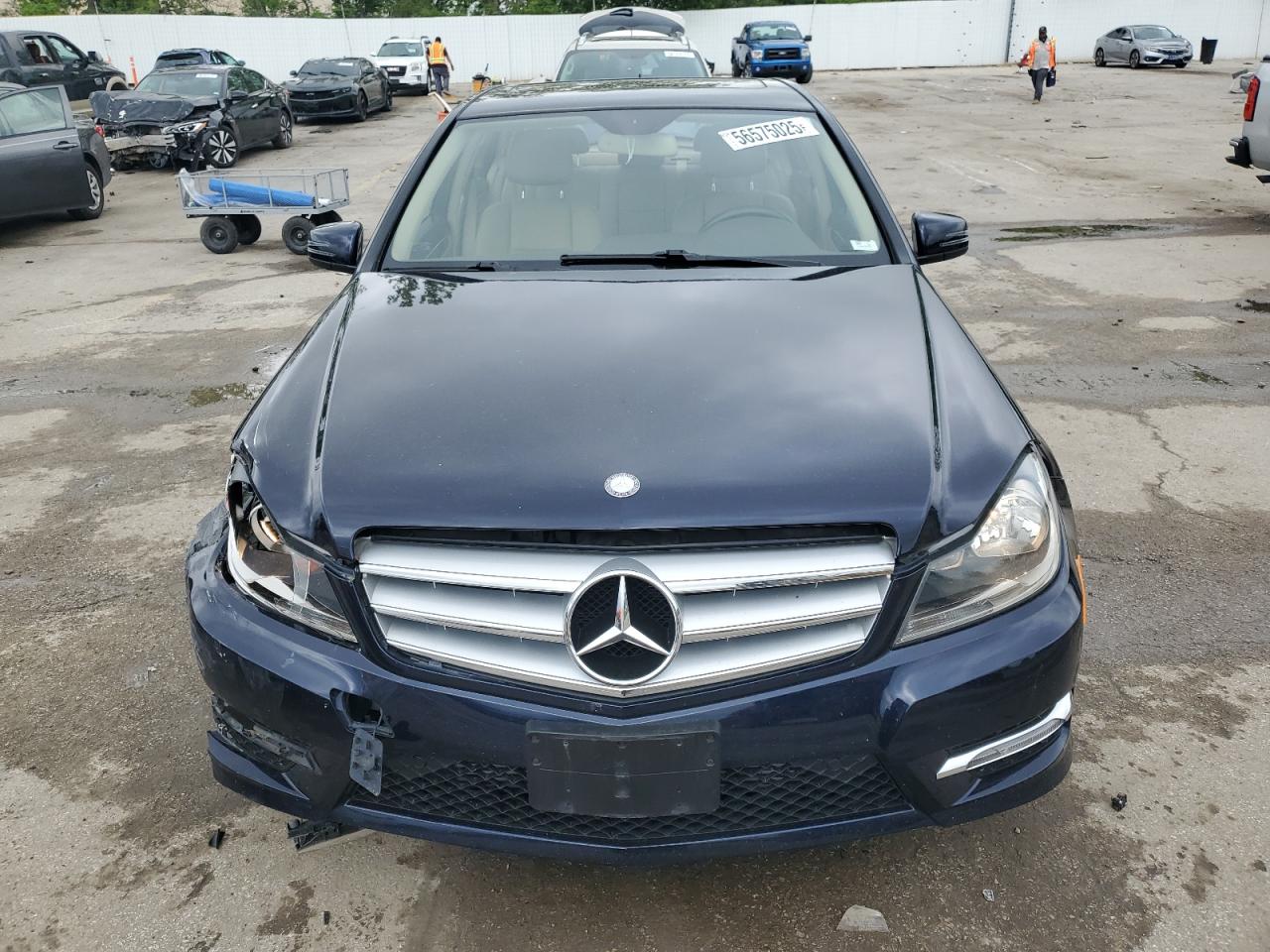 2013 Mercedes-Benz C 250 VIN: WDDGF4HB9DR298923 Lot: 56575025