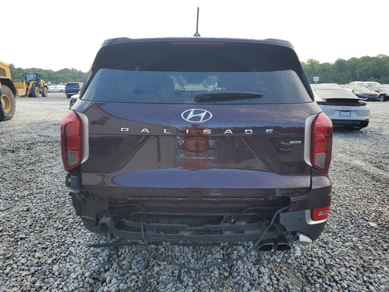 2021 Hyundai Palisade Sel VIN: KM8R3DHE2MU315186 Lot: 57062295