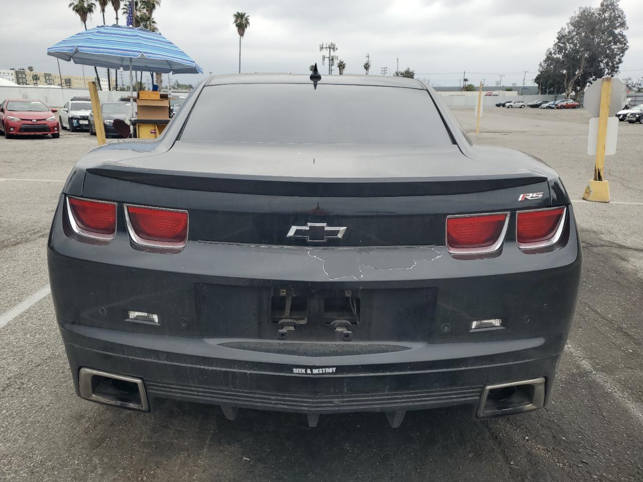 2013 Chevrolet Camaro Lt VIN: 2G1FC1E37D9227443 Lot: 55696075