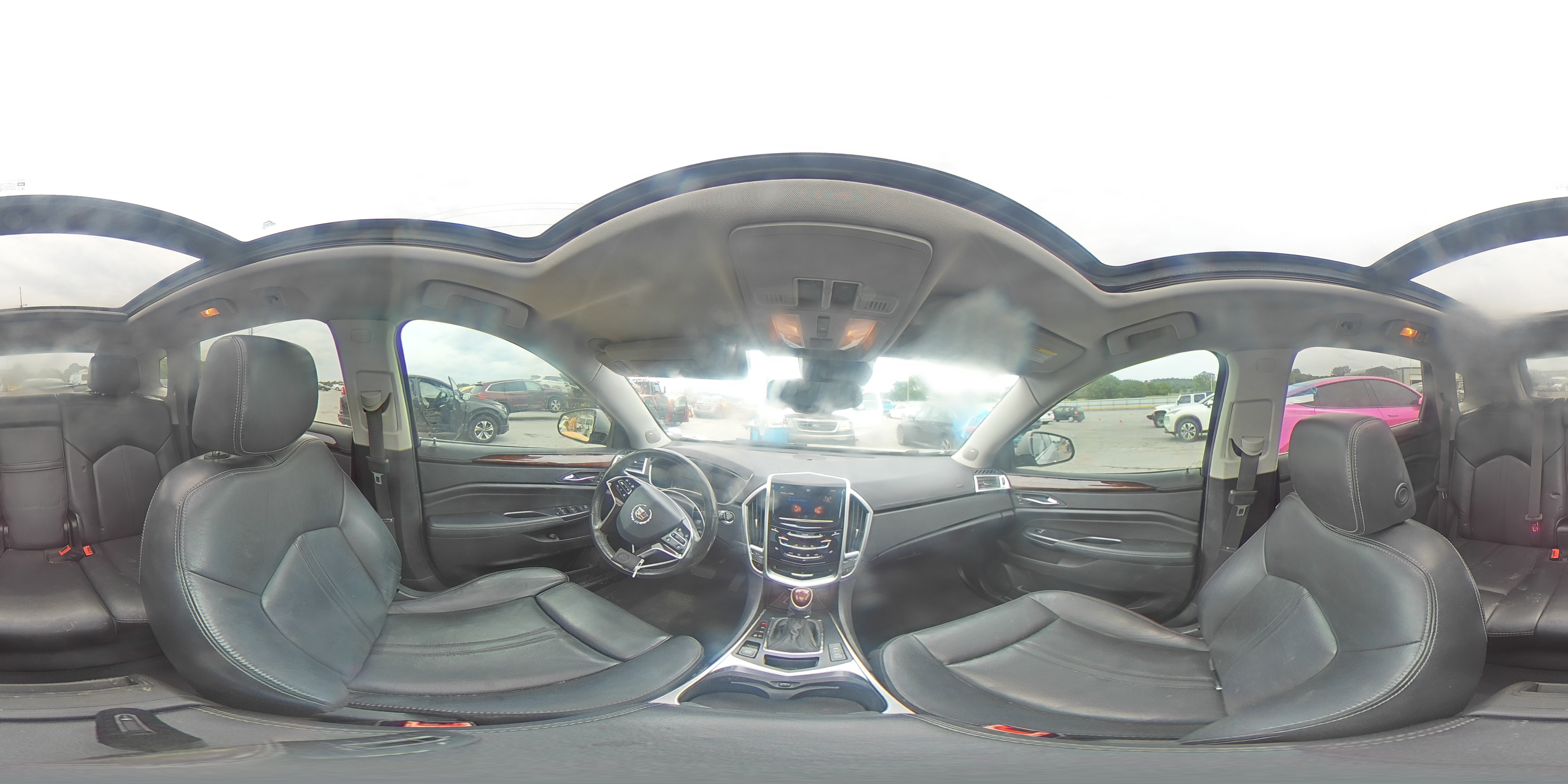 2014 Cadillac Srx Luxury Collection VIN: 3GYFNBE33ES596046 Lot: 57454705