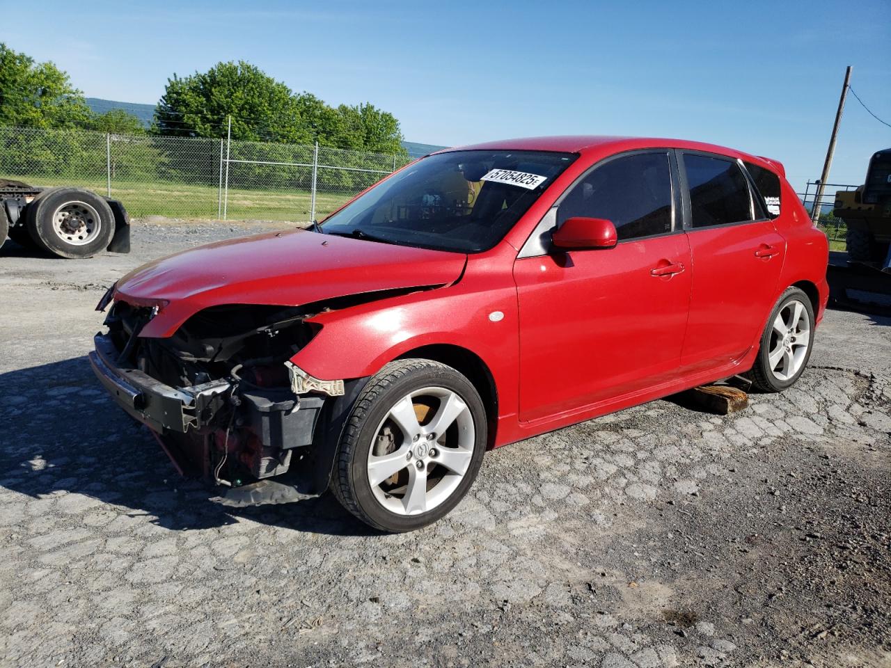 2004 Mazda 3 Hatchback на продаже в Chambersburg, PA - Front End