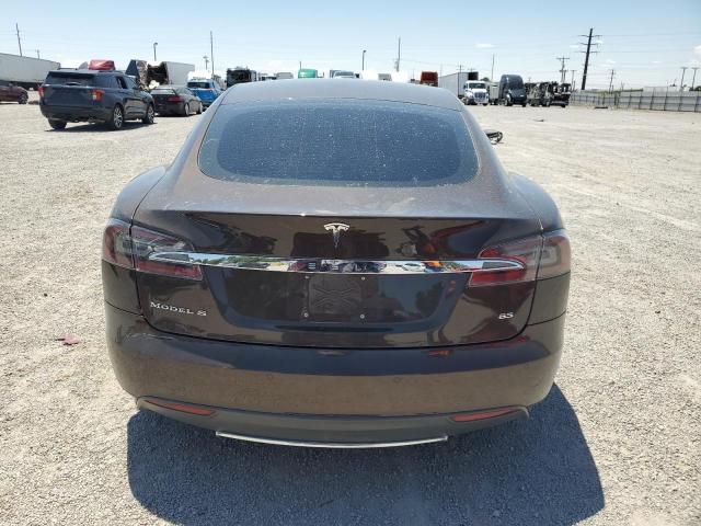  TESLA MODEL S 2014 tan