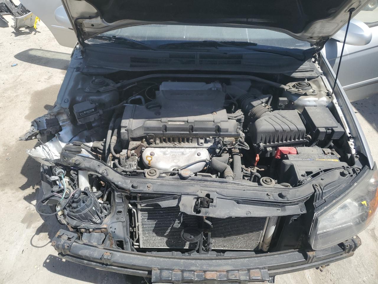 2009 Kia Spectra Sx VIN: KNAFE241395024932 Lot: 55971885