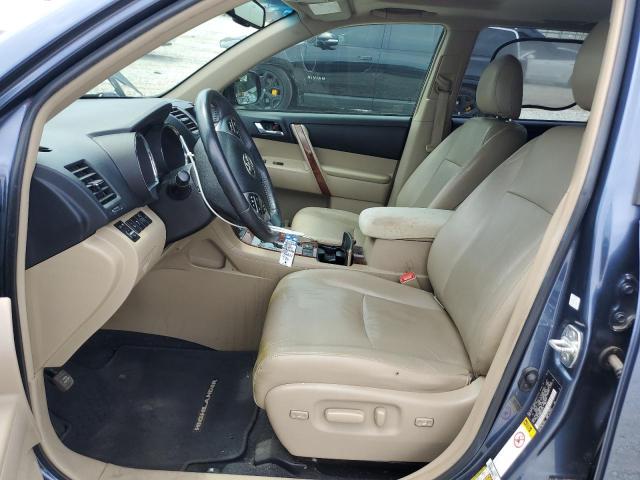  TOYOTA HIGHLANDER 2013 Blue