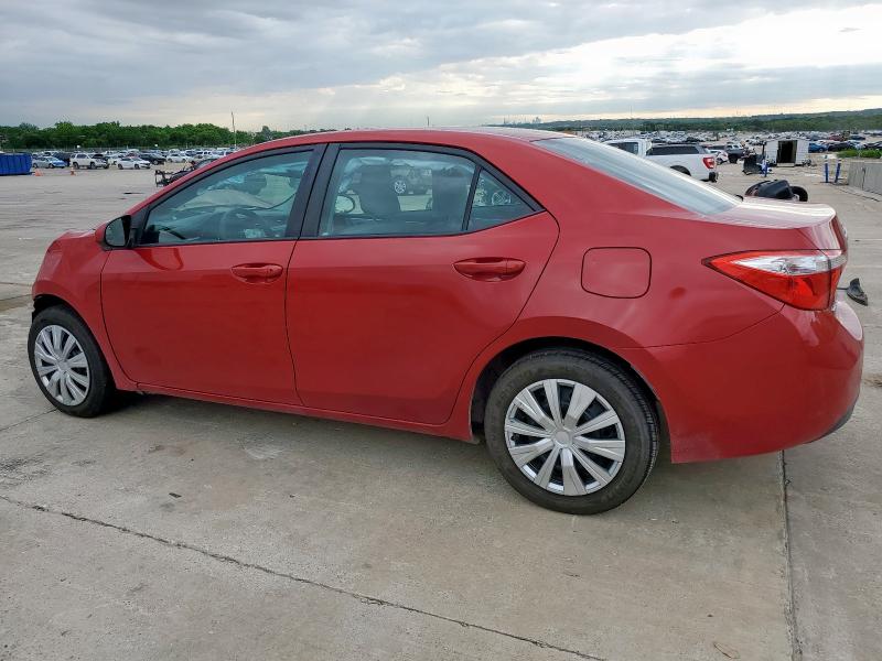  TOYOTA COROLLA 2016 Red