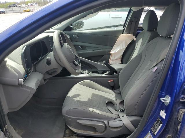  HYUNDAI ELANTRA 2021 Blue