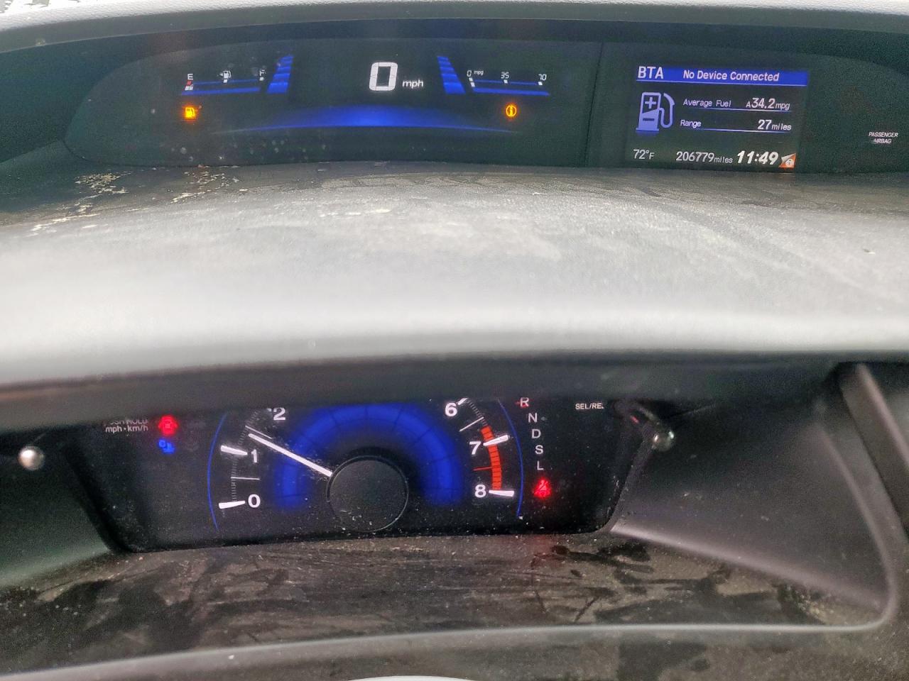 2014 Honda Civic Lx VIN: 2HGFB2F58EH544687 Lot: 58231375