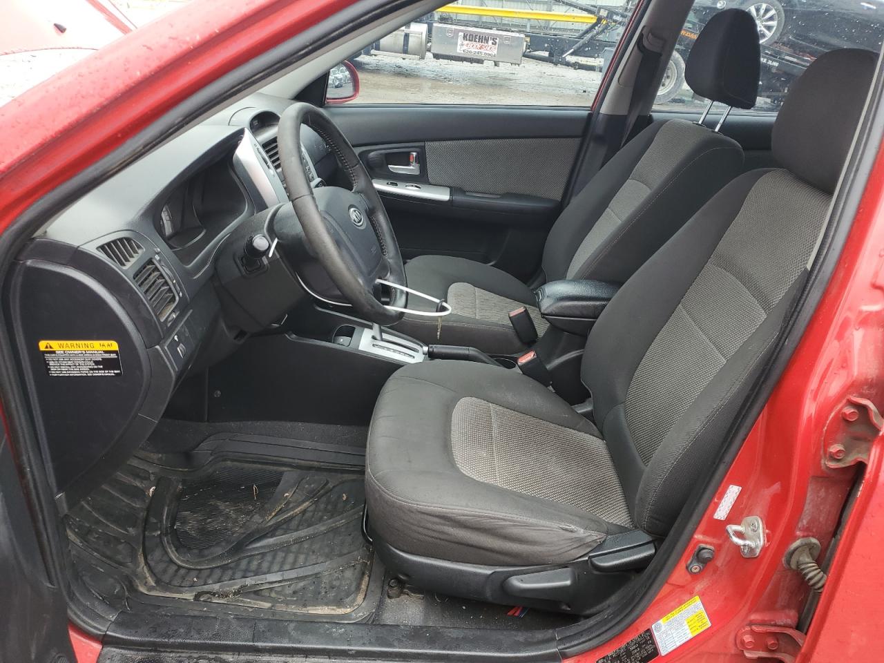 2009 Kia Spectra Sx VIN: KNAFE241195025299 Lot: 56192865