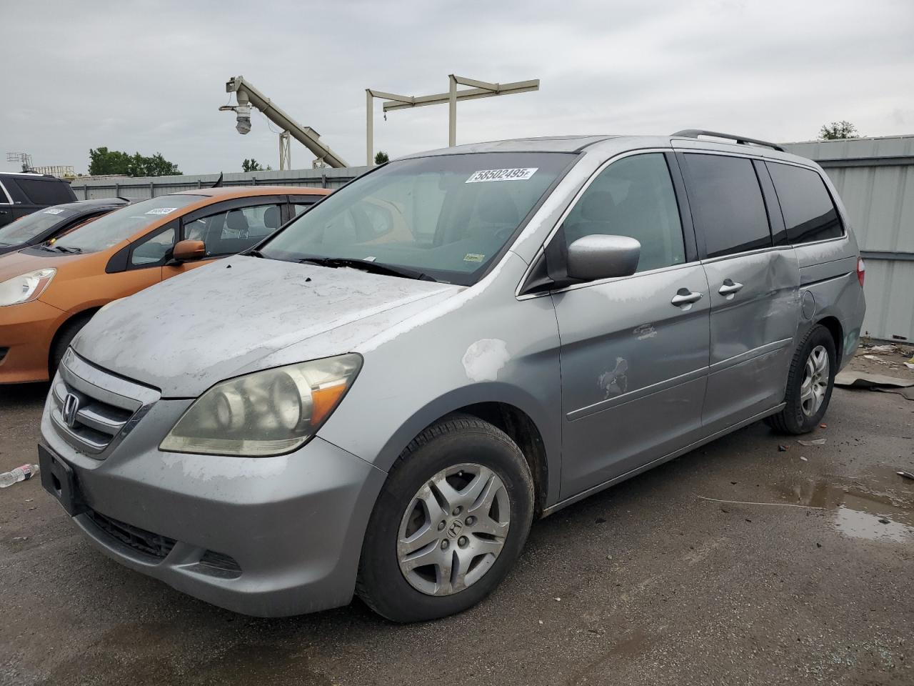 2007 Honda Odyssey Exl للبيع في Kansas City، KS - Side